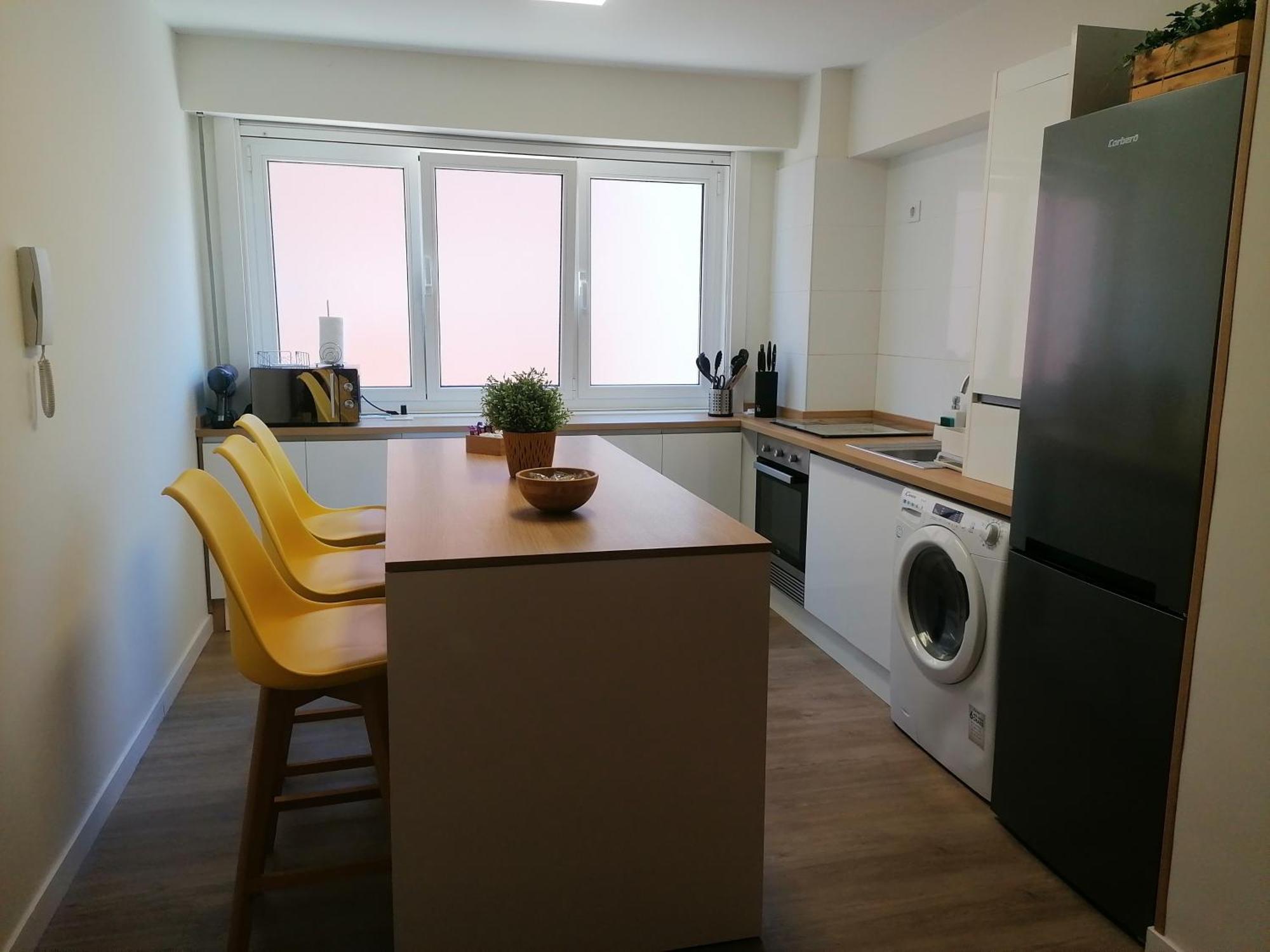 Apartamento Acogedor A Coruna Bagian luar foto
